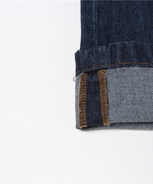 Another Edition（アナザーエディション）の「デニムバギーパンツ/AEBC DNM バギー PT◆（デニムパンツ・レディース・ライトブルー/ネイビー・SMALL/MEDIUM）」の4枚目の写真