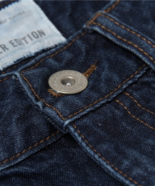 Another Edition（アナザーエディション）の「デニムバギーパンツ/AEBC DNM バギー PT◆（デニムパンツ・レディース・ライトブルー/ネイビー・SMALL/MEDIUM）」の5枚目の写真