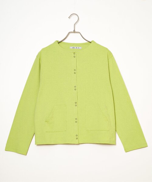 LBC（エルビーシー）の「ポンチミニスナップボタンカーディガン（カーディガン/ボレロ・レディース・イエロー/オフホワイト/ブラック・M）」の22枚目の写真