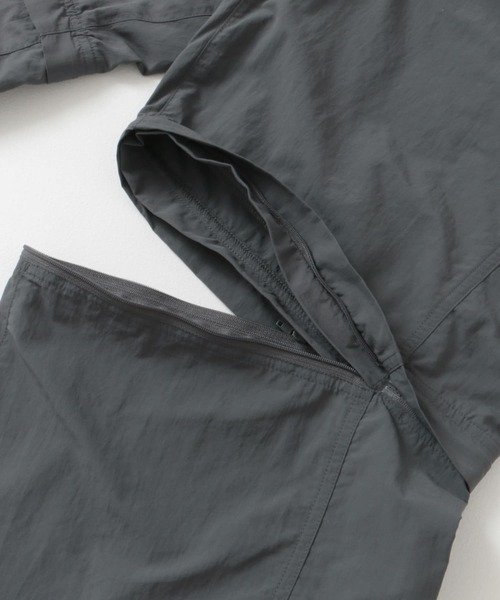 URBAN RESEARCH DOORS(アーバンリサーチドアーズ)の「ナイロンタッサー デタッチャブルパンツ(その他パンツ・メンズ・チャコールグレー/ブラック・LARGE/MEDIUM)」の15枚目の写真