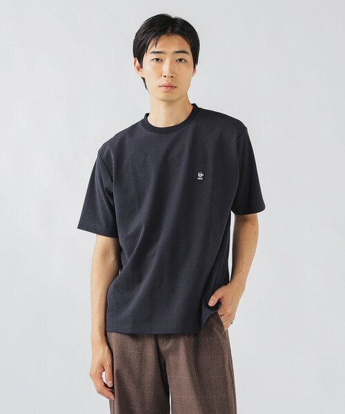 鹿の子 コーヒー刺繍 Tシャツ【ユニセックス】（Tシャツ