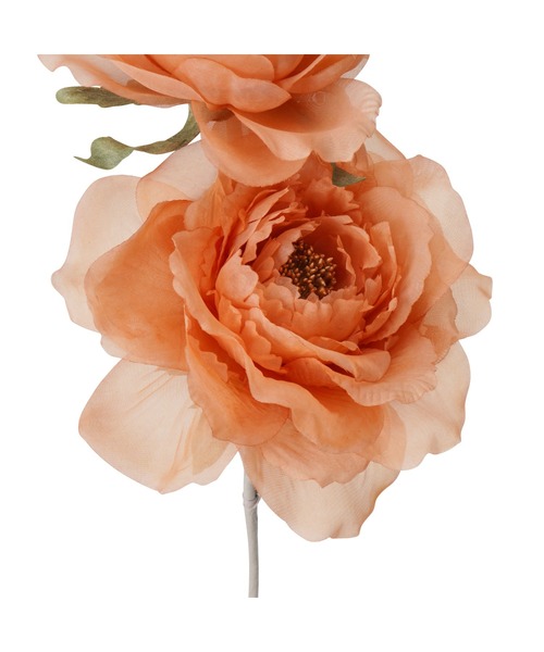 手作りオレンジ系アートフラワー 手作りオレンジ系アートフラワー