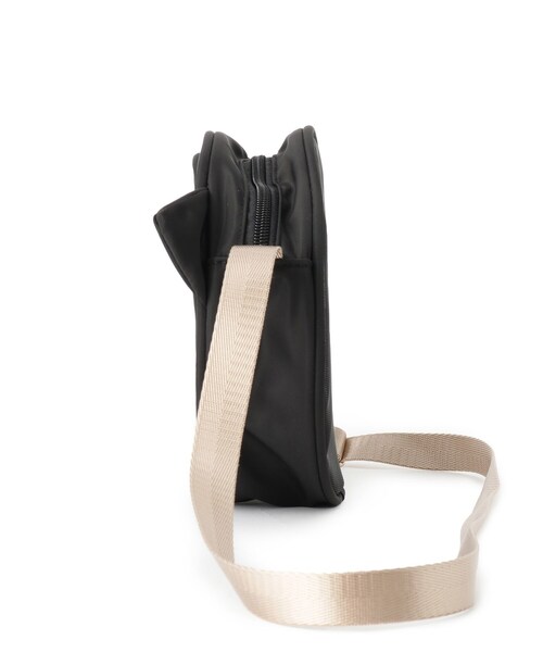 SHOO・LA・RUE（シューラルー）の「ネコラウンドメッシュポシェット（ショルダーバッグ・キッズ・アイボリー/ブラック・00）」の9枚目の写真