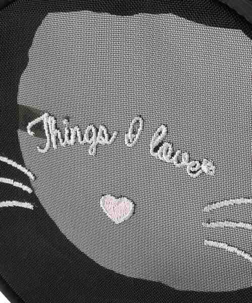 SHOO・LA・RUE（シューラルー）の「ネコラウンドメッシュポシェット（ショルダーバッグ・キッズ・アイボリー/ブラック・00）」の3枚目の写真