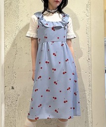 MILK ミルク レッドシューズ ドレス OP ブラック ワンピ MILK（ミルク）の「レッドシューズ ドレス（ワンピース）」 - WEAR