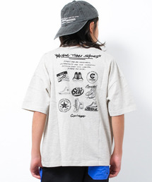 CONVERSE | CONVERSE 別注スニーカーバックプリントTシャツ(Tシャツ/カットソー)