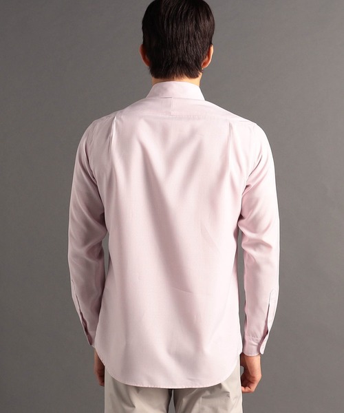 MONSIEUR NICOLE（ムッシュニコル）の「ポリエステルブロード カッタウェイカラーシャツ（シャツ/ブラウス・メンズ・ピンク/ネイビー/ホワイト・MEDIUM/LARGE/X-LARGE/SMALL）」の7枚目の写真