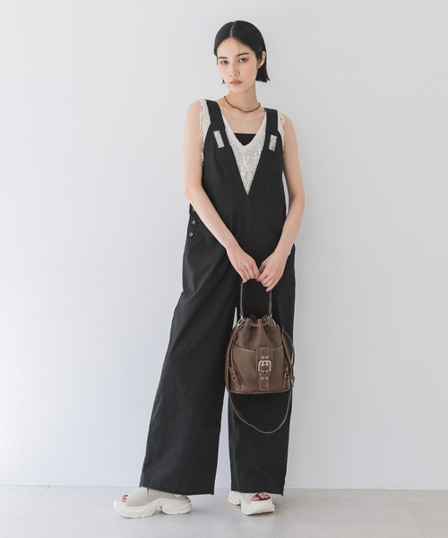 JEANASIS(ジーナシス)の「アンティークキンチャクBAG/459194(ショルダーバッグ・レディース・カーキ系/ブラウン/ブラック・FREE)」の8枚目の写真