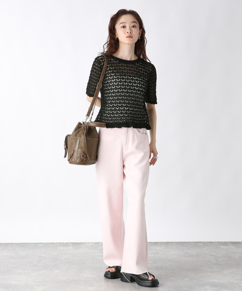 JEANASIS(ジーナシス)の「アンティークキンチャクBAG/459194(ショルダーバッグ・レディース・カーキ系/ブラウン/ブラック・FREE)」の11枚目の写真