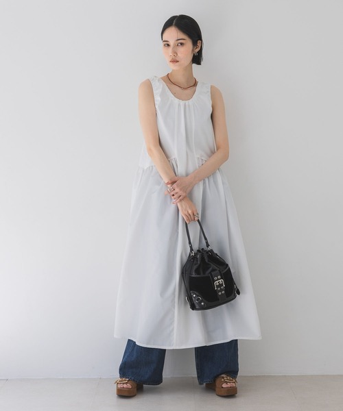 JEANASIS(ジーナシス)の「アンティークキンチャクBAG/459194(ショルダーバッグ・レディース・カーキ系/ブラウン/ブラック・FREE)」の4枚目の写真