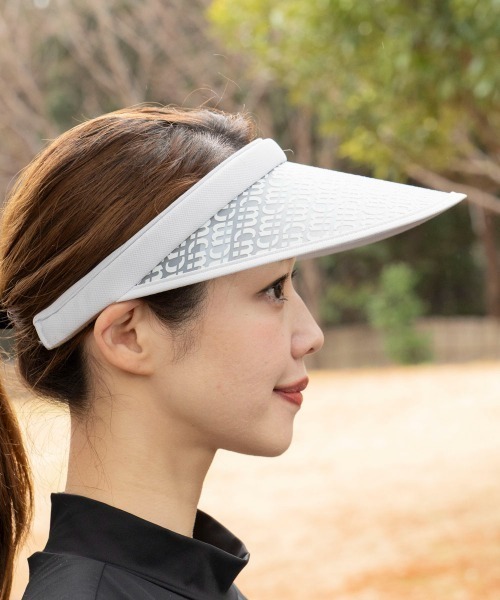 marie claire(マリ・クレール)の「【marie claire/マリ.クレール】レディースクリップバイザー UVセルバイザー ゴルフ(サンバイザー・レディース・ネイビー/グレー/ブラック・FREE)」の13枚目の写真