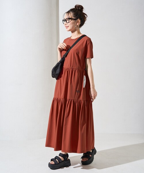 FREAK'S STORE ボードビル 　VV ティアード ワンピース FREAK'S STORE（フリークスストア）の「限定展開 VAUDEVILLE