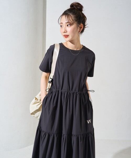 セール】限定展開 VAUDEVILLE/ボードビル VV ティアード ワンピース