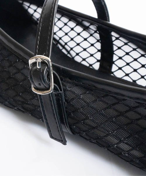 Fabby fabby（ファビィーファビィー）の「ラウンドメッシュシューズ（パンプス・レディース・ブラック/ゴールド/シルバー・LARGE/MEDIUM/SMALL）」の12枚目の写真