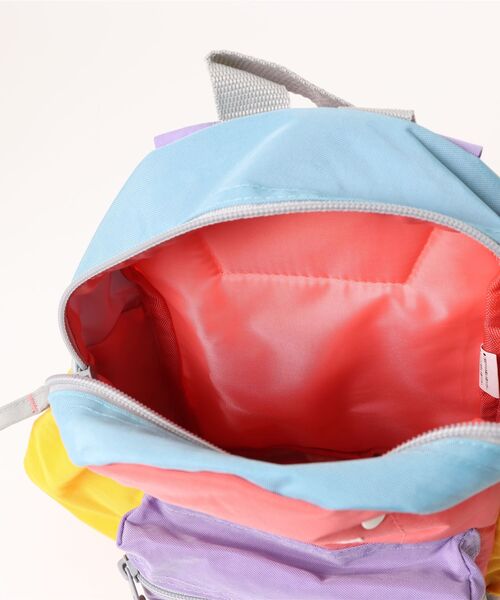 Ocean&Ground（オーシャン&グラウンド）の「DAYPACK CRAZY（バックパック/リュック・キッズ・ライトブルー/ライトグレー/ベージュ/ブルー/エメラルド/ライトパープル/キャメル/ライトピンク・SMALL/MEDIUM/X-SMALL）」の14枚目の写真