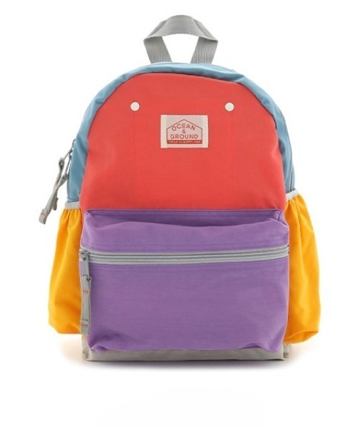 Ocean&Ground（オーシャン&グラウンド）の「DAYPACK CRAZY（バックパック/リュック・キッズ・ライトブルー/ライトグレー/ベージュ/ブルー/エメラルド/ライトパープル/キャメル/ライトピンク・SMALL/MEDIUM/X-SMALL）」の8枚目の写真
