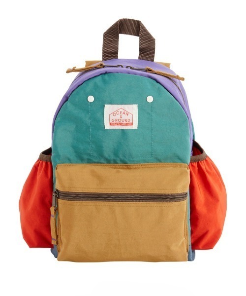 Ocean&Ground（オーシャン&グラウンド）の「DAYPACK CRAZY（バックパック/リュック・キッズ・ライトブルー/ライトグレー/ベージュ/ブルー/エメラルド/ライトパープル/キャメル/ライトピンク・SMALL/MEDIUM/X-SMALL）」の19枚目の写真