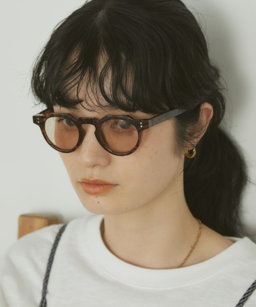 MERLOT（メルロー）の「【UVカット】クラウンパントサングラス（サングラス・レディース・ブラック/ブラウン・FREE）」の2枚目の写真