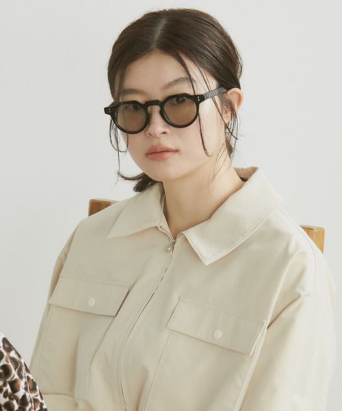 MERLOT（メルロー）の「【UVカット】クラウンパントサングラス（サングラス・レディース・ブラック/ブラウン・FREE）」の4枚目の写真