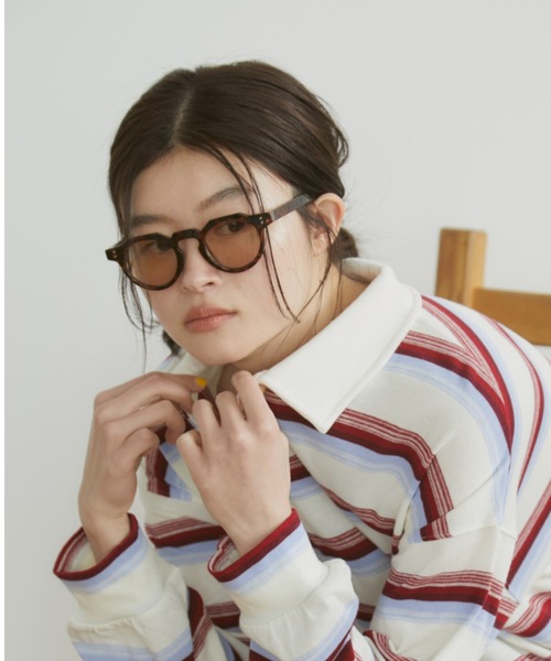 MERLOT（メルロー）の「【UVカット】クラウンパントサングラス（サングラス・レディース・ブラック/ブラウン・FREE）」の6枚目の写真