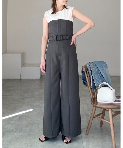 サロペット・オーバーオール・オールインワン ChixxxH12 サロペット/オーバーオール (レディース) 通販｜J'aDoRe JUN ONLINE