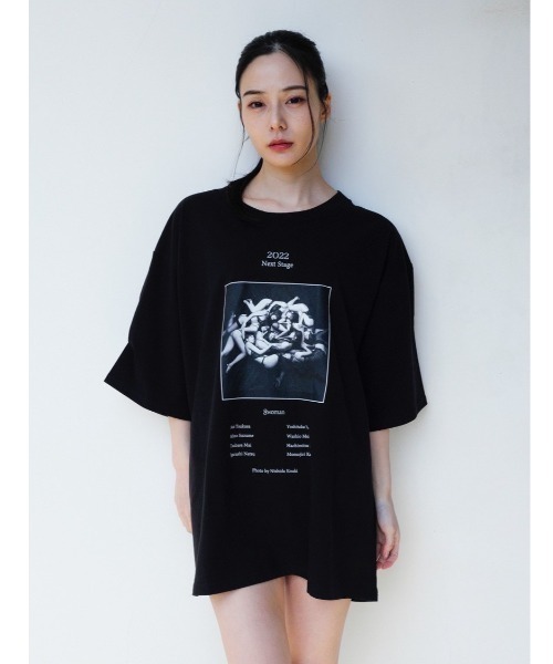 ZOZOTOWN限定】【8woman】Organic cotton Print BIG T(UNISEX