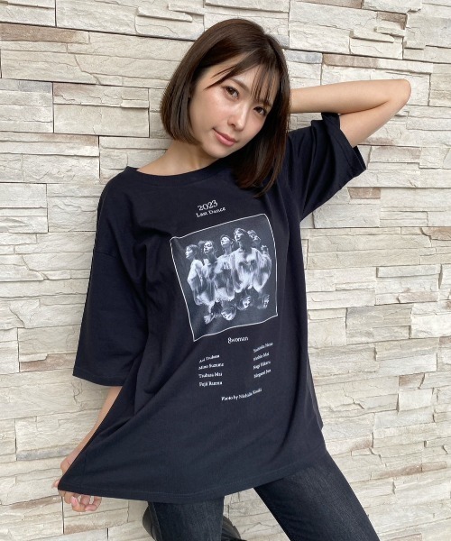 tシャツ 「ZOZOTOWN限定」LHP×momo/Organic cotton graphic logo print T (UNISEX)/lhpm ZOZOTOWN限定】LHP×momo/Organic cotton graphic logo print T