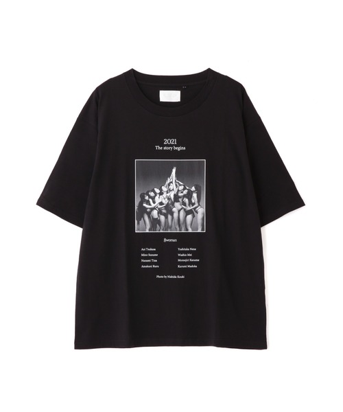 tシャツ 「ZOZOTOWN限定」「8woman」Organic cotton Print BIG T(UNISEX)/8woman オーガニックコッ ZOZOTOWN限定】【8woman】Organic cotton Print BIG T(UNISEX