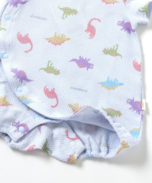 apres les cours（アプレレクール）の「ぽこぽこロンパス（ロンパース・キッズ・ベージュ/その他3/ピンク/サックスブルー・60/70/80）」の11枚目の写真