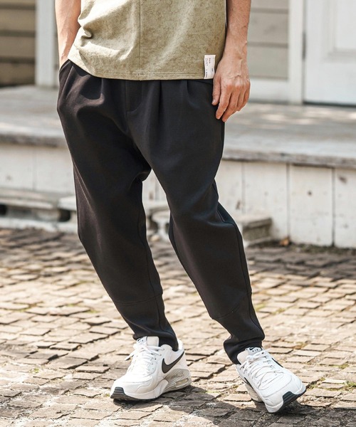 mp13621- 裾裏レオパードダンボールパンツ（その他パンツ）｜CAMBIO