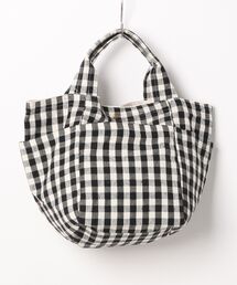 and it_ | ドット＆チェック柄インドminiトート(トートバッグ)