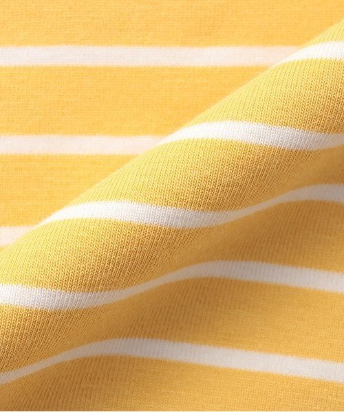 sense of wonder（センスオブワンダー）の「ボーダー長袖Tシャツ（Tシャツ/カットソー・キッズ・イエロー/オフホワイト/ターコイズブルー・110cm/100cm/120cm/130cm/80ｃｍ/90cm）」の8枚目の写真