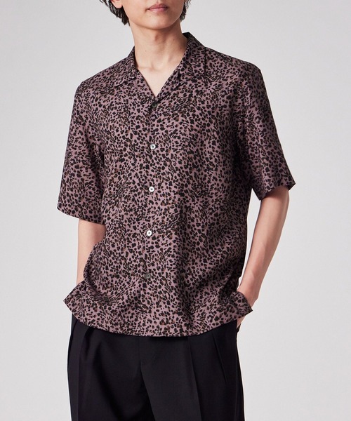 削除予定！Paul Smith 黒 長袖シャツ カフス口紅プリント Paul Smith（ポールスミス）の「