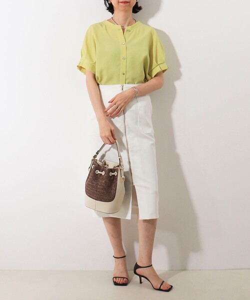 ブラウス シャツ 2wayドライツイルタックスリーブブラウス レディース NOLLEY'S｜2wayドライツイルタックスリーブブラウス | Rakuten