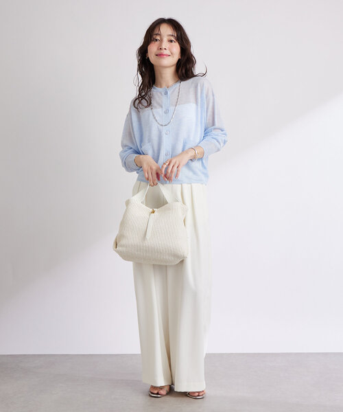 La boutique BonBon（ラブティックボンボン）の「【miki監修】2WAYペチカップキャミ/ミドル丈（キャミソール・レディース・ホワイト/ライトベージュ・PS/FREE）」の11枚目の写真