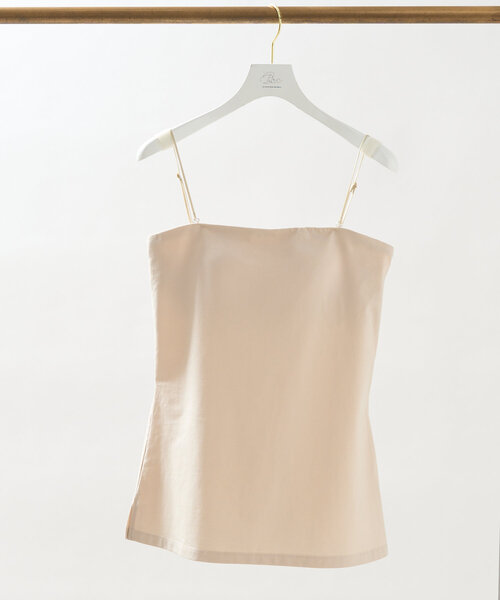 La boutique BonBon（ラブティックボンボン）の「【miki監修】2WAYペチカップキャミ/ミドル丈（キャミソール・レディース・ホワイト/ライトベージュ・PS/FREE）」の22枚目の写真