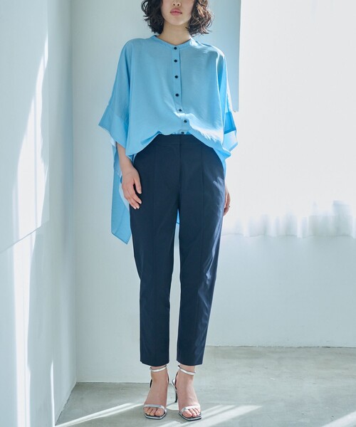 CAST:（キャストコロン）の「雨の日美脚パンツ（その他パンツ・レディース・ブルー系その他4/オレンジ/ネイビー/グリーン系その他7・L/S/XS/M）」の9枚目の写真