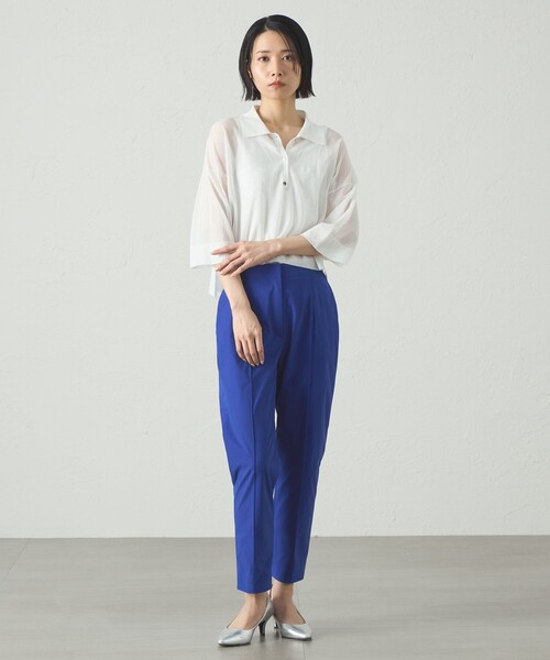 CAST:（キャストコロン）の「雨の日美脚パンツ（その他パンツ・レディース・ブルー系その他4/オレンジ/ネイビー/グリーン系その他7・L/S/XS/M）」の7枚目の写真