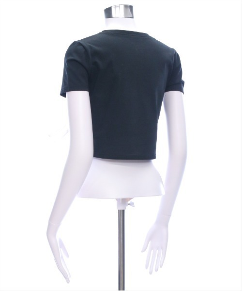 clear（クリア）の「2wayチュールビックリボンTシャツ[バレエコア ガーリー カジュアル 大人]（Tシャツ/カットソー・レディース・イエロー/ブラック/オフホワイト・F）」の9枚目の写真