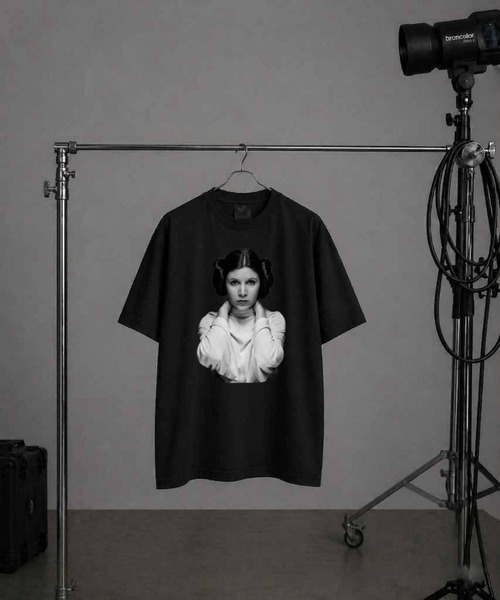STAR WARS（スターウォーズ）の「STAR WARS / Tee / Princess Leia（Tシャツ/カットソー・メンズ・ホワイト/ブラック・SHORT/X-LARGE/LARGE/MEDIUM）」の2枚目の写真