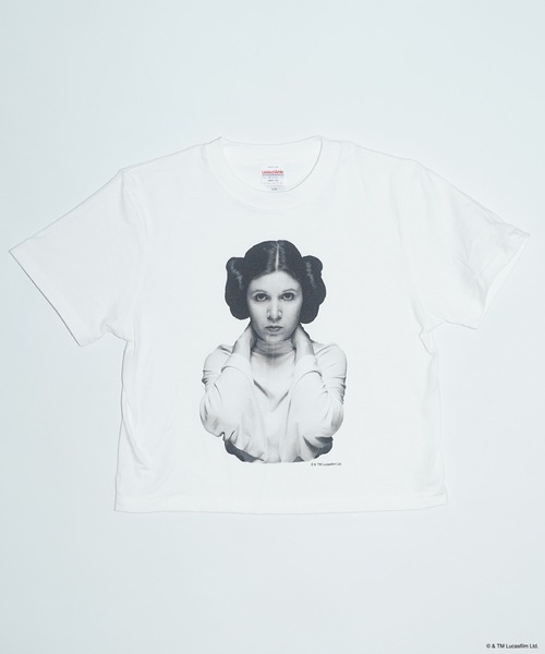 STAR WARS（スターウォーズ）の「STAR WARS / Tee / Princess Leia（Tシャツ/カットソー・メンズ・ホワイト/ブラック・SHORT/X-LARGE/LARGE/MEDIUM）」の3枚目の写真