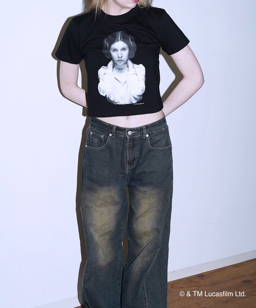 STAR WARS（スターウォーズ）の「STAR WARS / Tee / Princess Leia（Tシャツ/カットソー・メンズ・ホワイト/ブラック・SHORT/X-LARGE/LARGE/MEDIUM）」の8枚目の写真