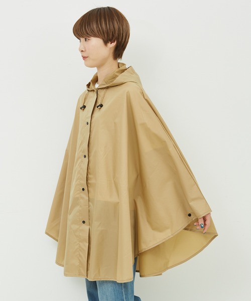 assa(エーエスエスエー)の「レインポンチョ【assa】【WEB限定】(ポンチョ・レディース・カーキ/ベージュ・フリー)」の10枚目の写真