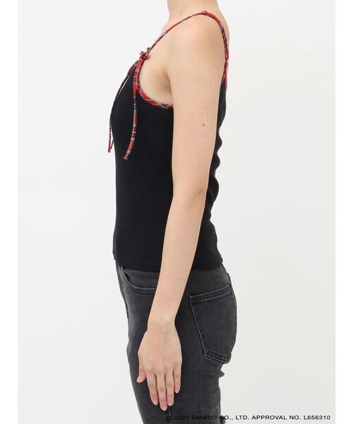 jouetie（ジュエティ）の「【メロクロコラボ】KUROMIリボンキャミ（キャミソール・レディース・オフホワイト/ブラック/その他1・MEDIUM）」の8枚目の写真