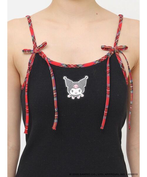 jouetie（ジュエティ）の「【メロクロコラボ】KUROMIリボンキャミ（キャミソール・レディース・オフホワイト/ブラック/その他1・MEDIUM）」の10枚目の写真