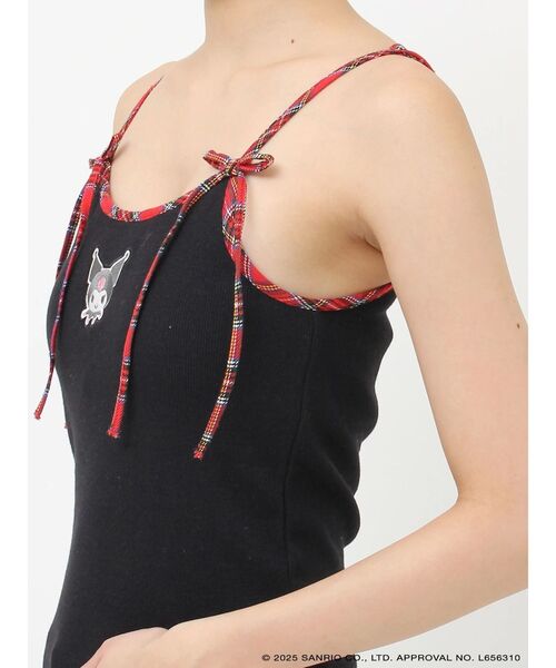 jouetie（ジュエティ）の「【メロクロコラボ】KUROMIリボンキャミ（キャミソール・レディース・オフホワイト/ブラック/その他1・MEDIUM）」の21枚目の写真