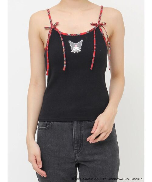 セール】【メロクロコラボ】KUROMIリボンキャミ（キャミソール