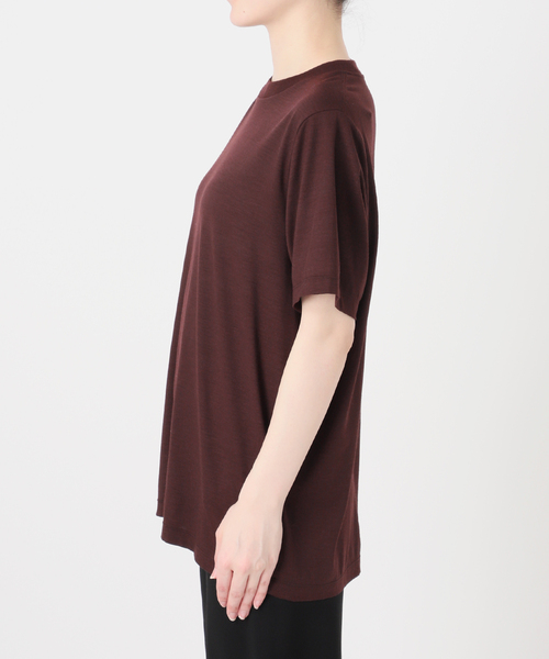 Prime wool jersey Tシャツ（Tシャツ/カットソー）｜Deuxieme