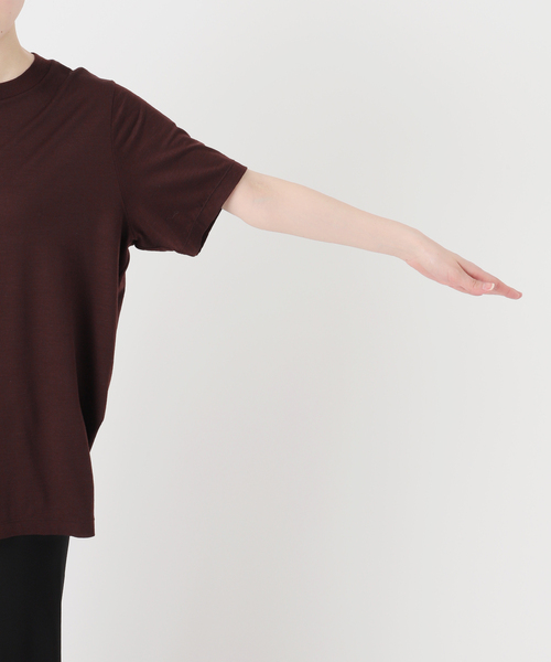 Prime wool jersey Tシャツ（Tシャツ/カットソー）｜Deuxieme