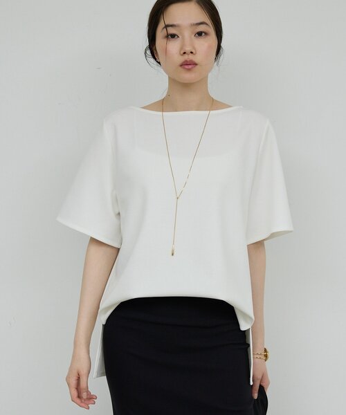 GALLARDAGALANTE（ガリャルダガランテ）の「【セットアップ対応】ポンチイージープルオーバー（Tシャツ/カットソー・レディース・ブラック/ホワイト・FREE）」の16枚目の写真